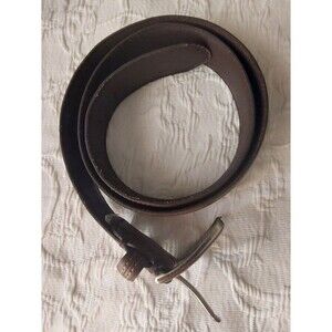 Columbia Belt Men Size M,sintético Leather Top Leather Lining,Buckle 40 Inch Lon